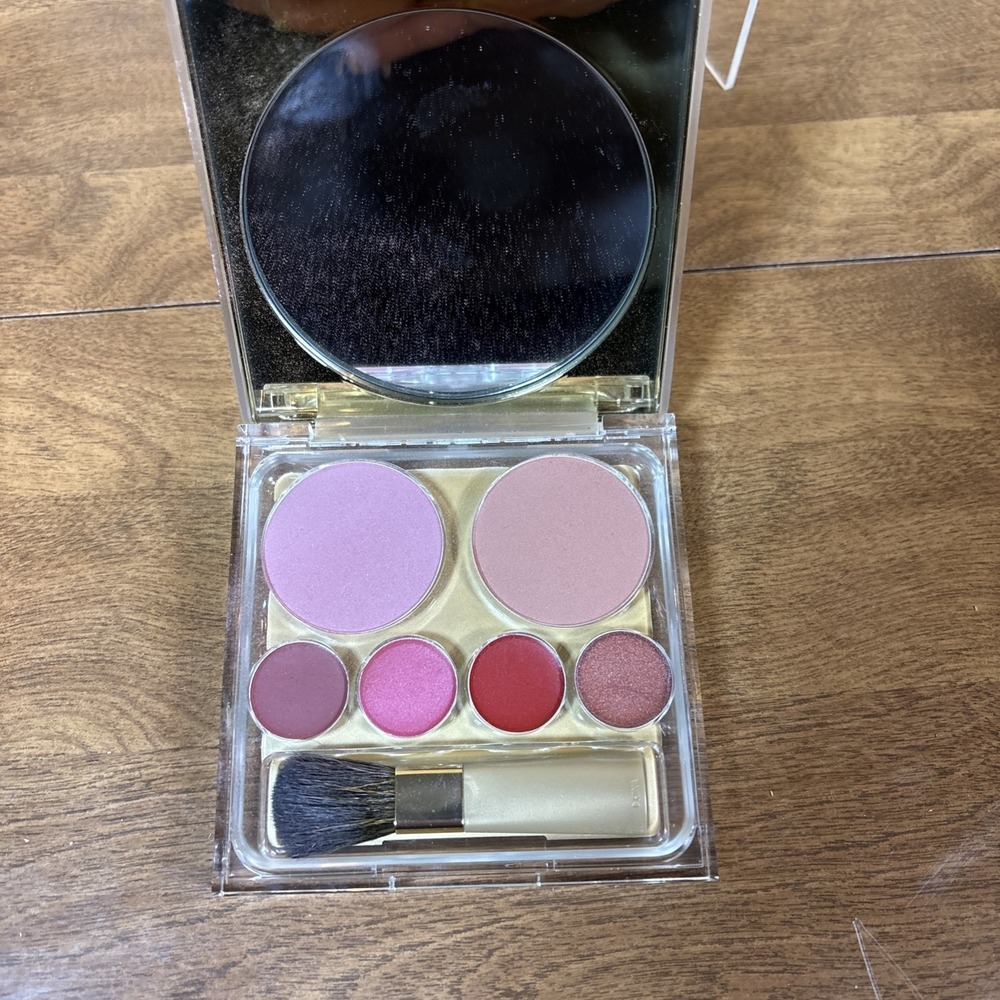 Estée Lauder Deluxe Palette Lips & Cheeks Blush All Day Pure‎ Color Lipstick New